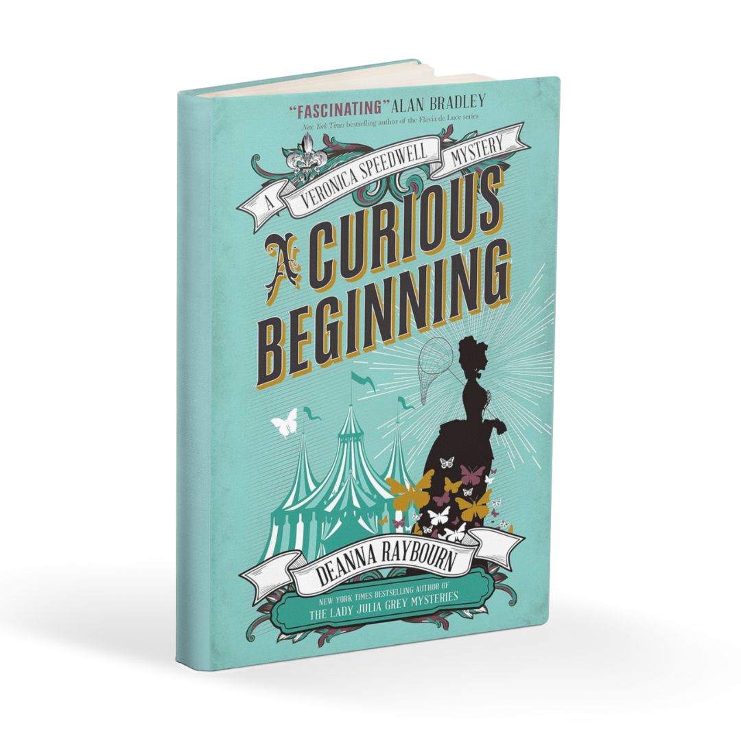 Mystery Romance Books, A Curious Beginning by Deanna Raybourn