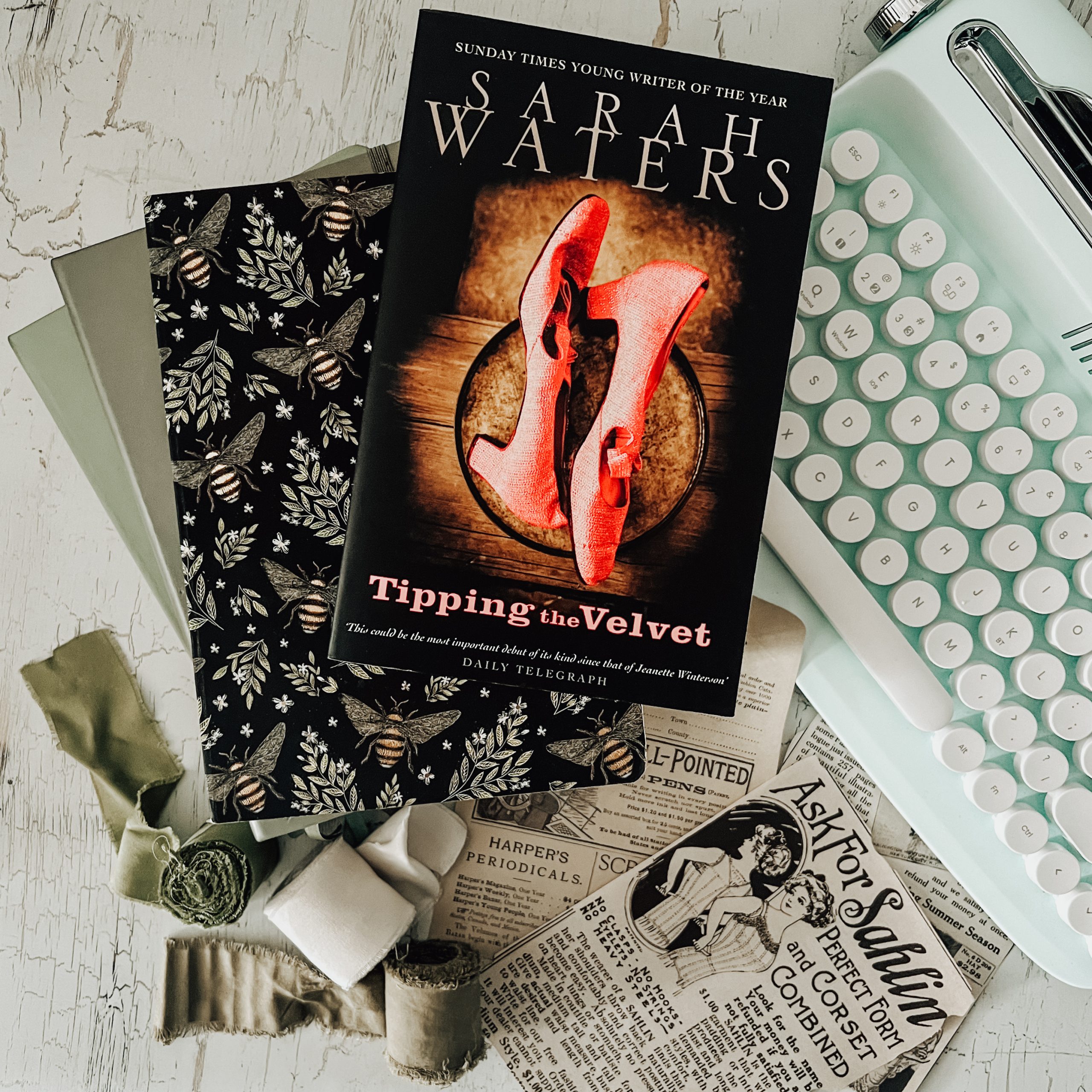 Historical spice in Tipping the Velvet by Sarah Waters: A Victorian journey through passion, identity, and societal constraints.