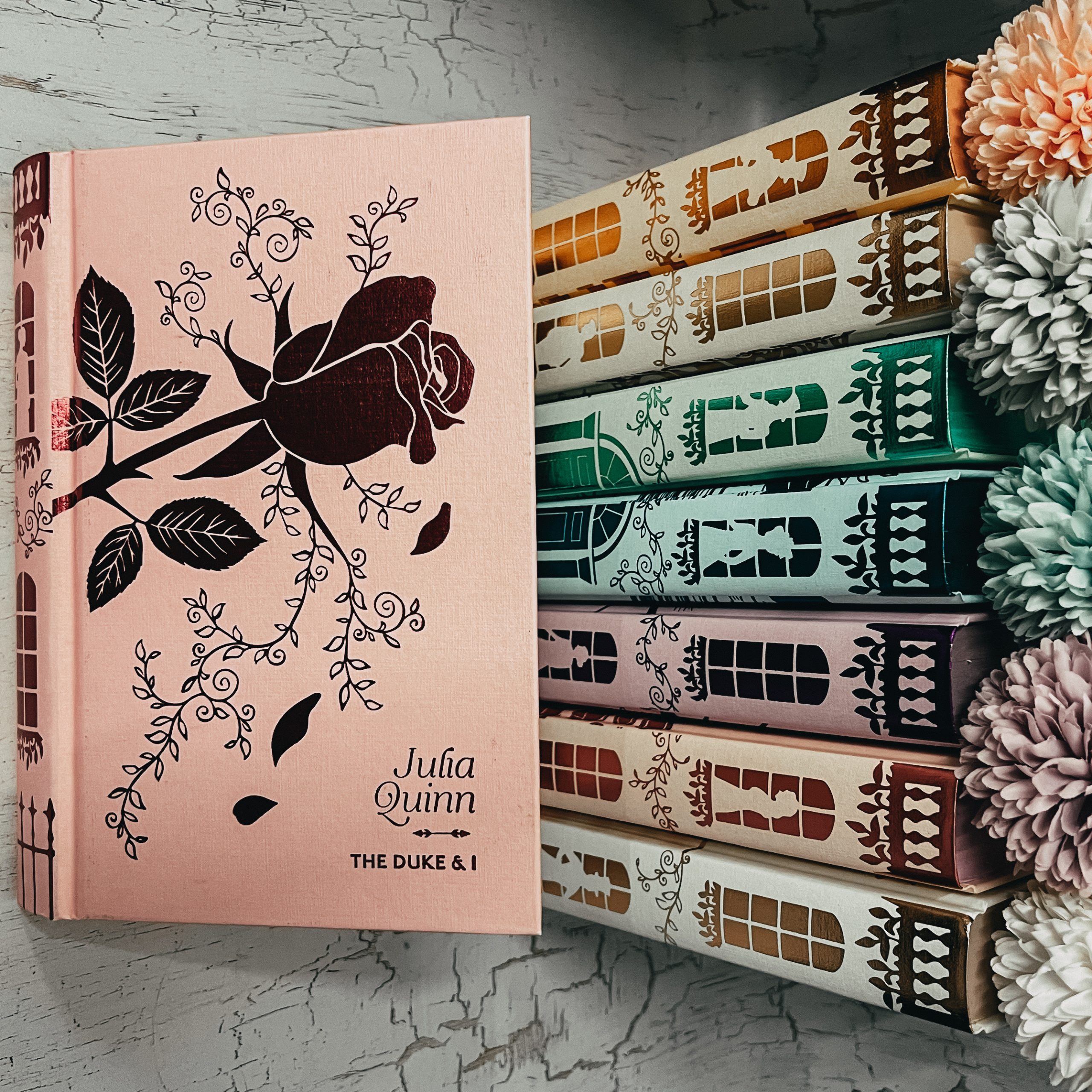 Julia Quinn's first Bridgerton novel, The Duke and I delivers an enchanting Regency romance filled with witty dialogue, romantic tension, and the drama the Ton.