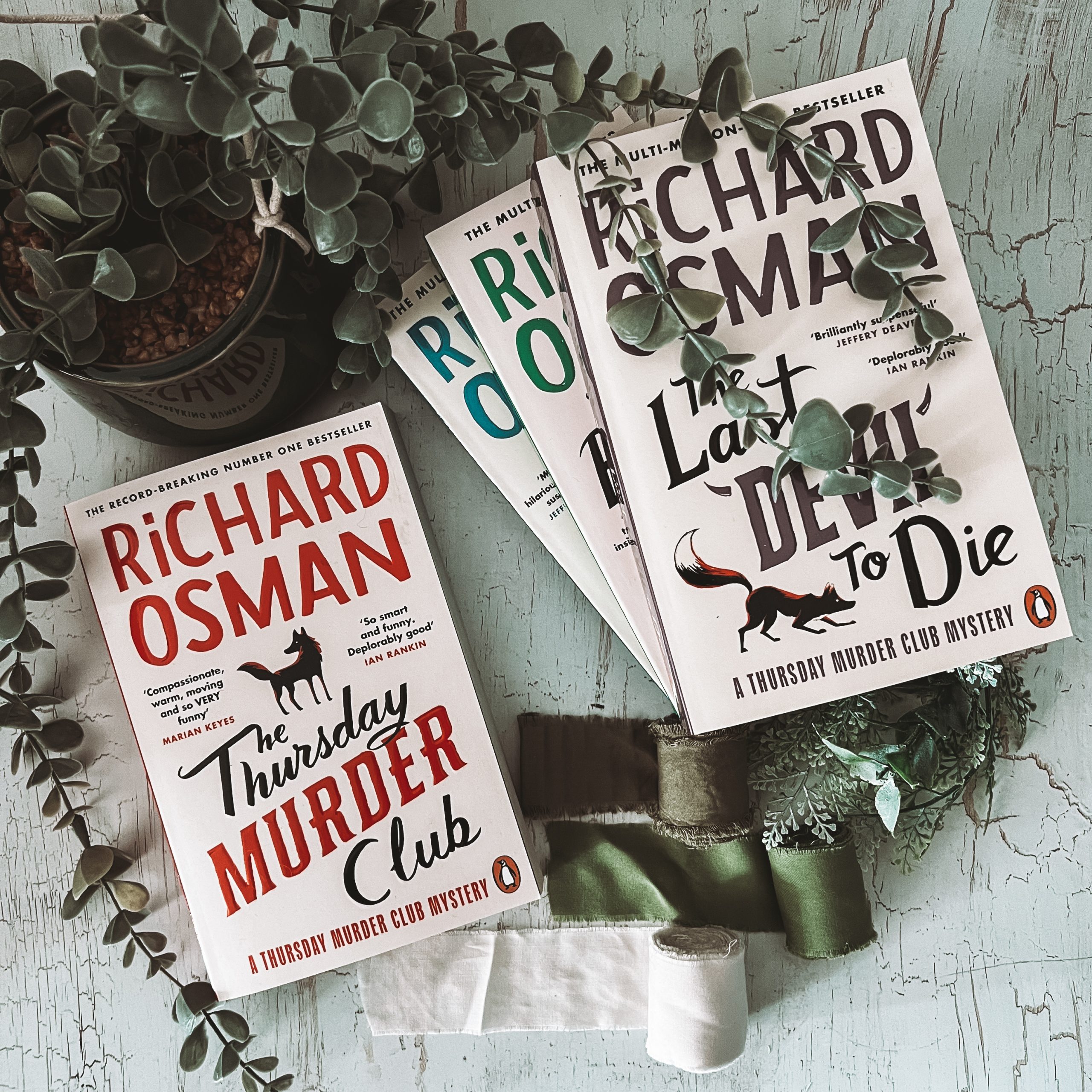 The Thursday Murder Club by Richard Osman: a charming cosy mystery with humour, heart, and an intriguing murder plot set in a retirement village.