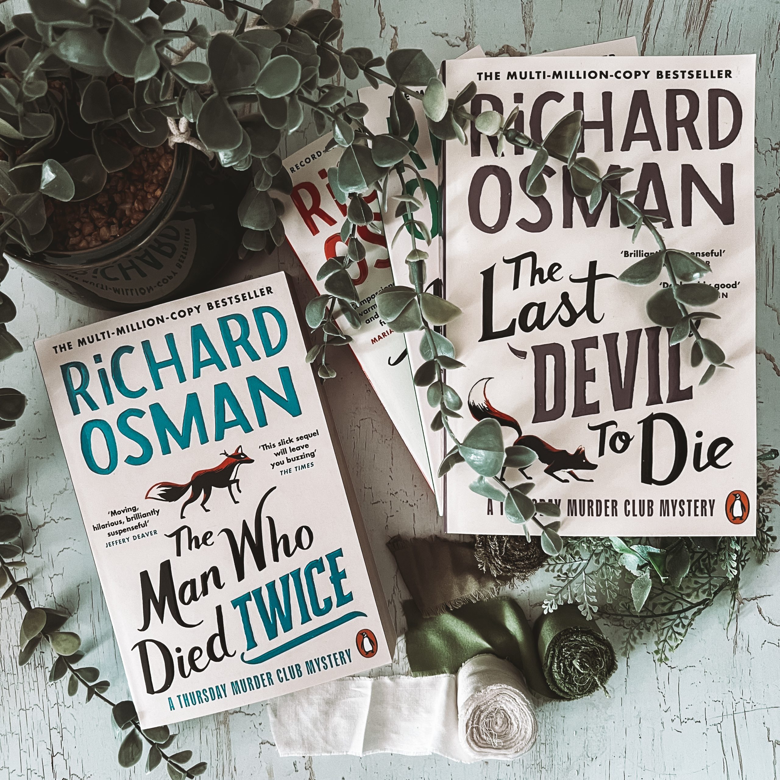 A review of the second book of Richard Osman's Thursday Murder Club: The Man Who Died Twice