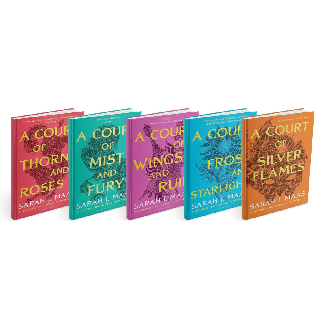 One of the best romantic fantasy series - A Court of Thorns and Roses by Sarah J Maas.