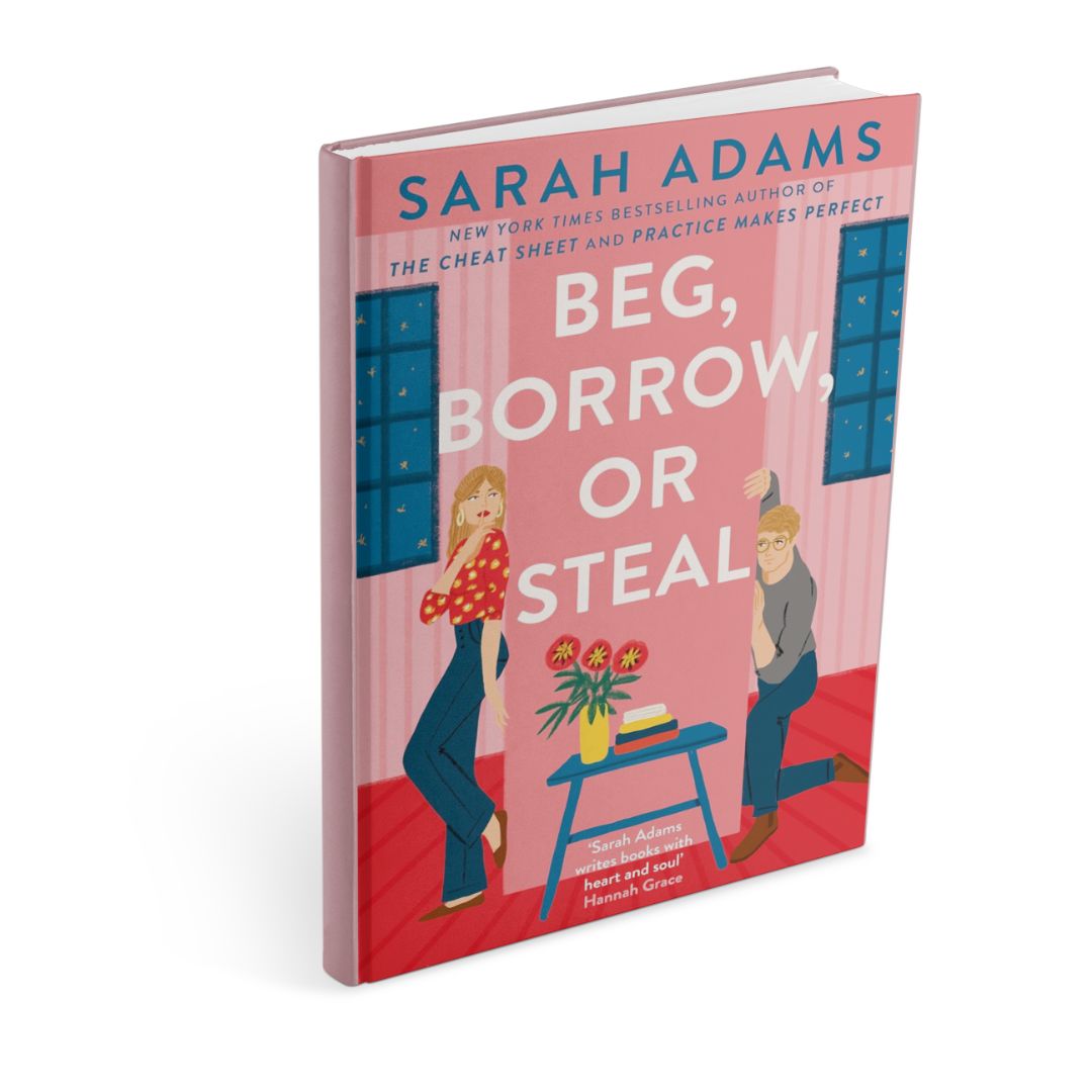 New romance novels released this month (January 2025) - Beg, Borrow or Steal by Sarah Adams
