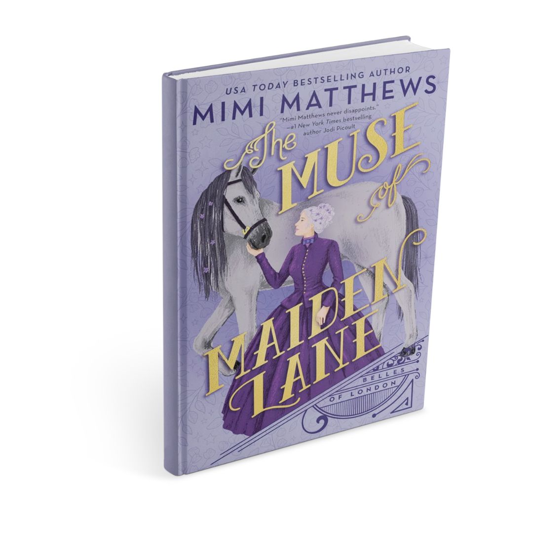 New Romance Novels Released This Month November 2024 - The Muse of Maiden Lane by Mimi Matthews