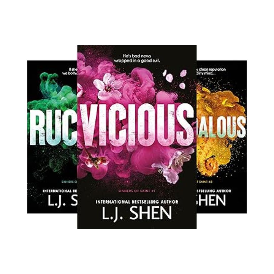 The spiciest romance novels books for those craving heat - Sinners of Saint series by LJ Shen