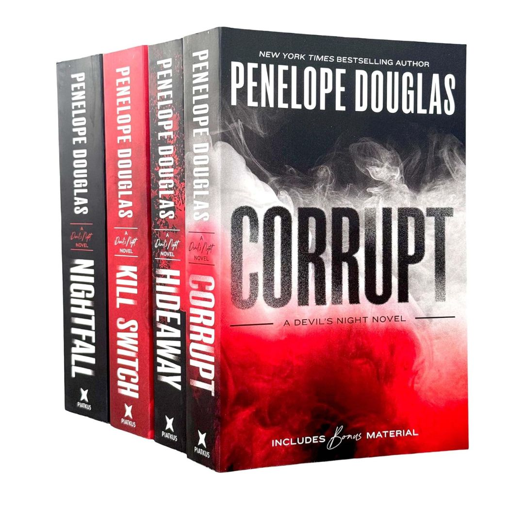 The spiciest romance novels books for those craving heat - Devil's Night series by Penelope Douglas