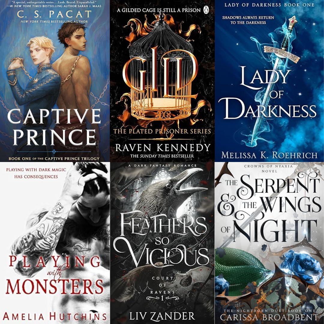 Dark fantasy romance books where the magic is dangerous, the love interests are unhinged, and the worlds are impossible to leave.